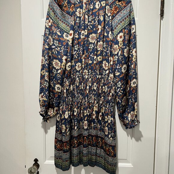 COPY - Current Air Floral Border Print Mini Dress NWT Size Small - Picture 12 of 16